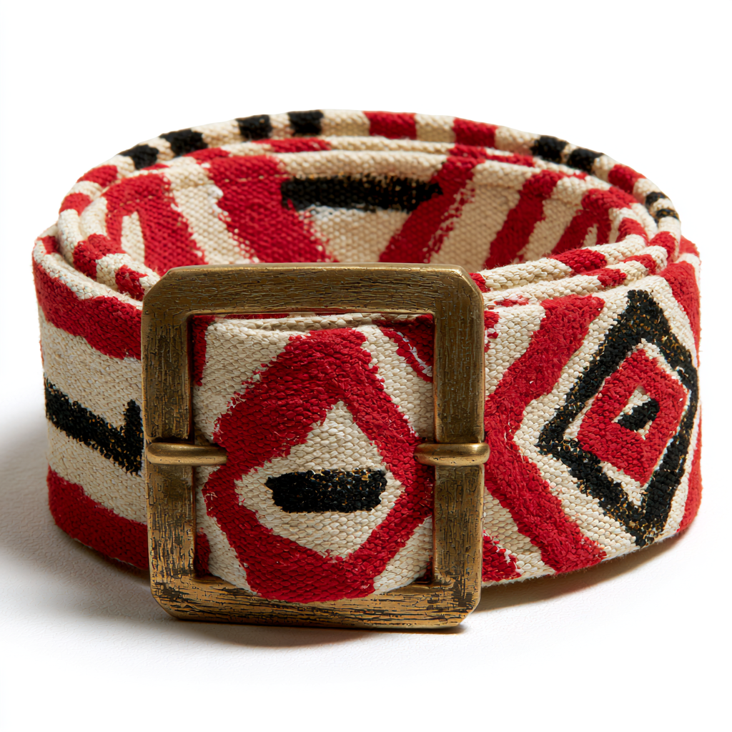 TRIBAL CANVAS BELT