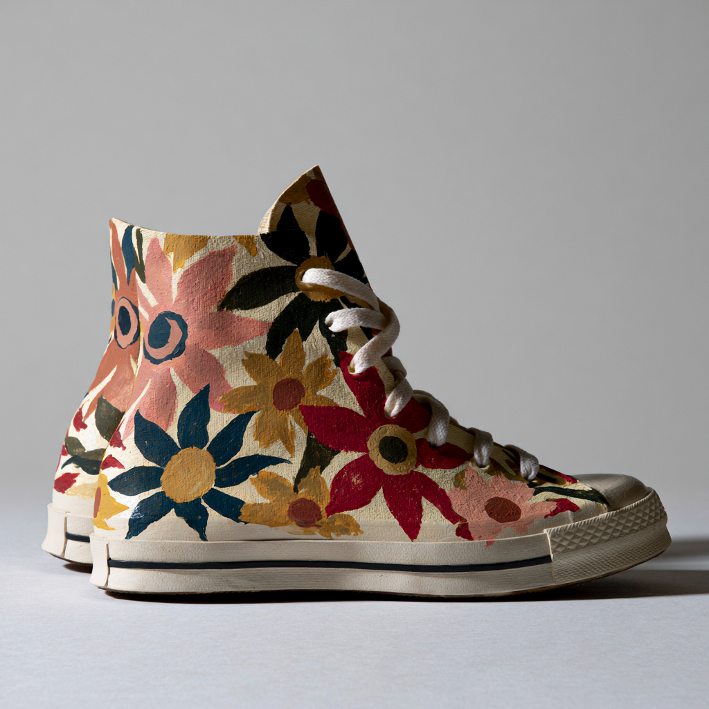FLORAL HIGH TOP